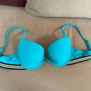 Teal Aerie Size 34D Swim Suit Top
